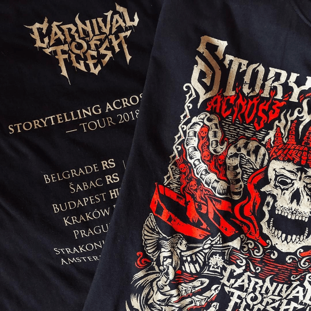 Storytelling Across Europe T-shirt